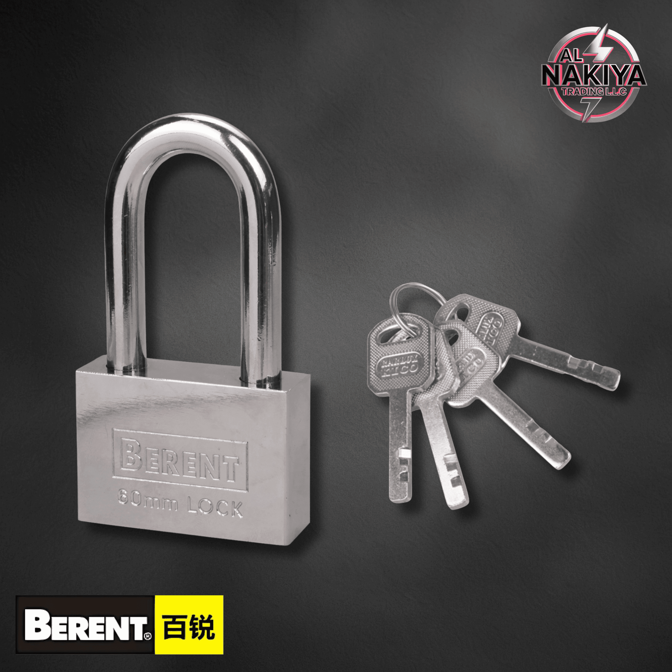 PADLOCK BERENT LONG SHACKLE