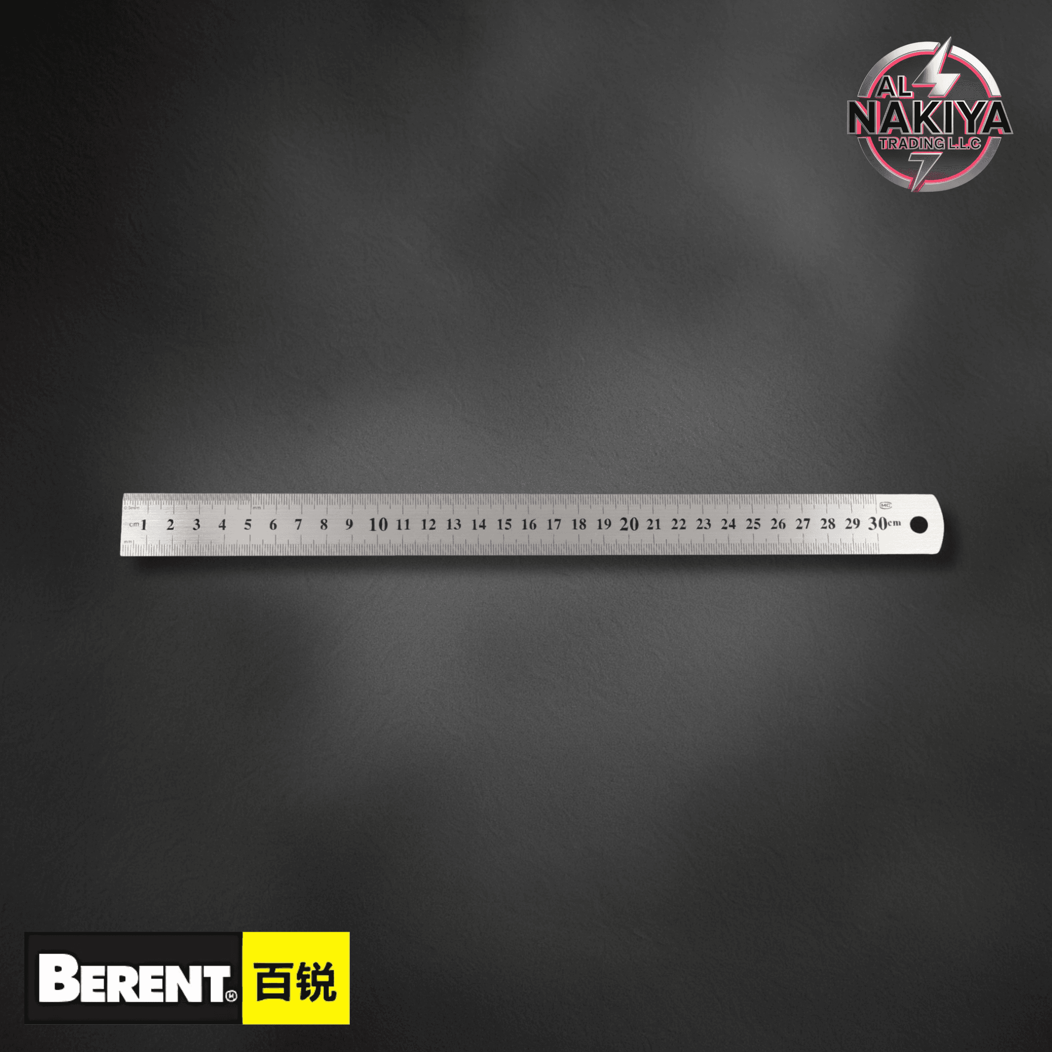 STAINLESS STEEL RULER - BERENT