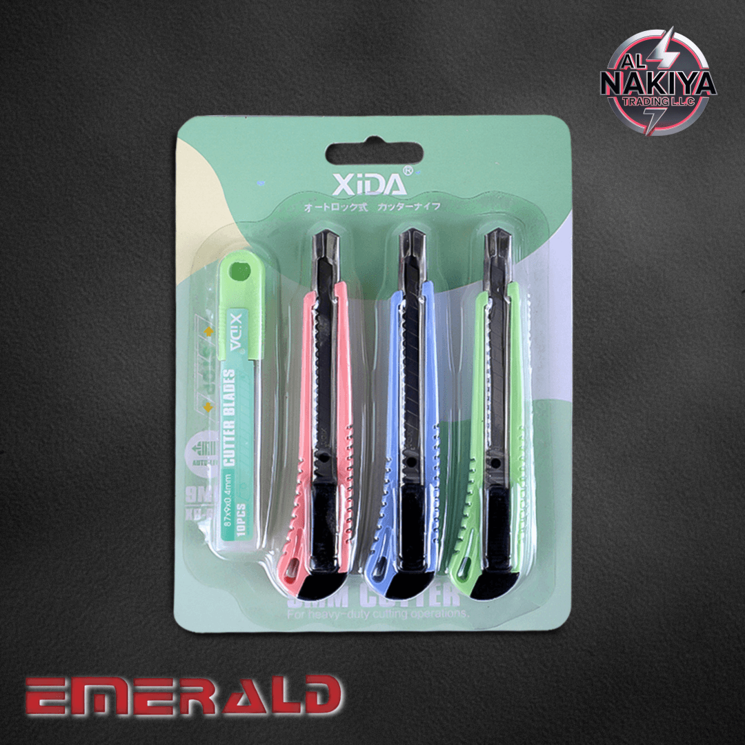 UTILITY CUTTER 3PCS WITH BLADE