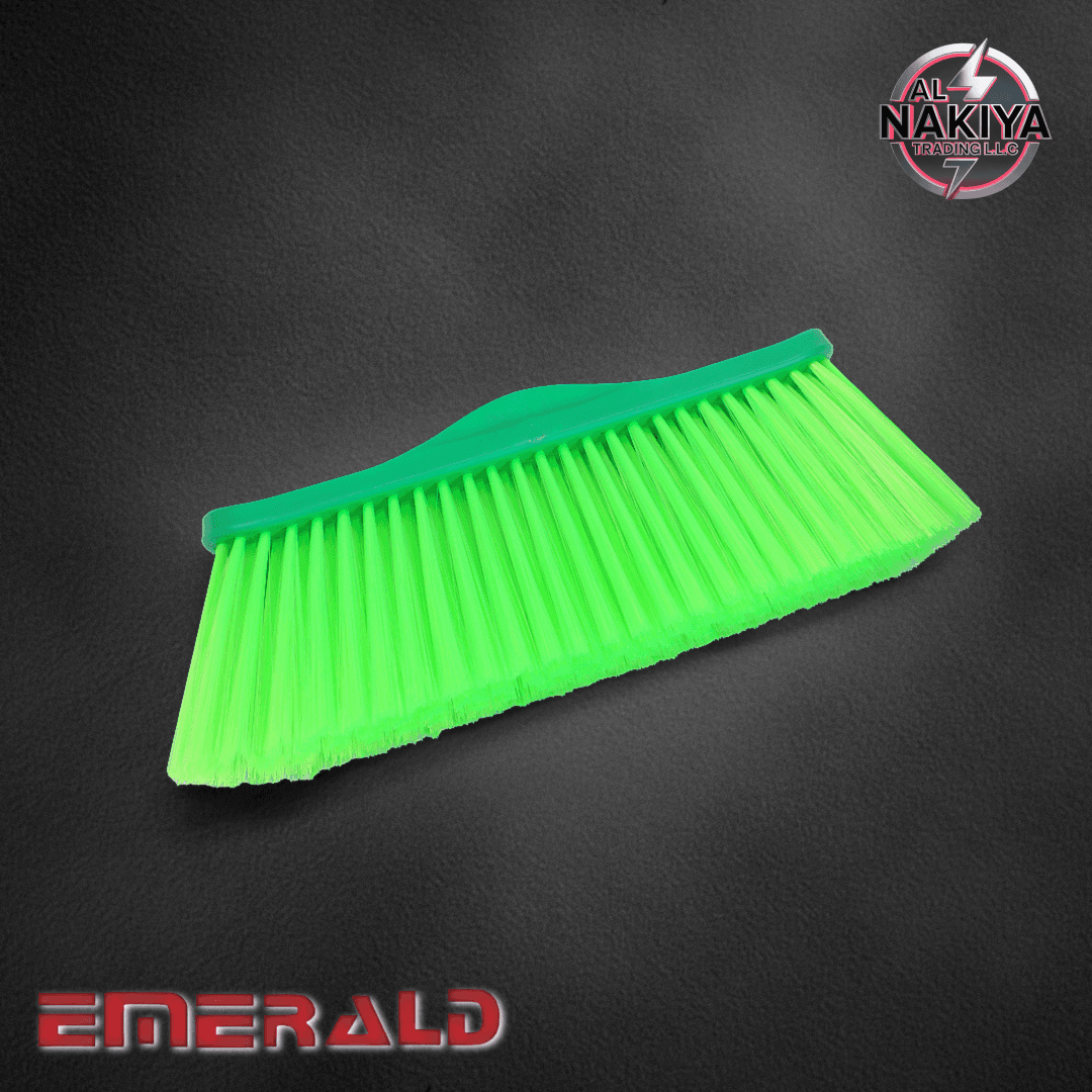 SOFT SWEEPING BRUSH WITH PVC COATED WOODEN HANDLE