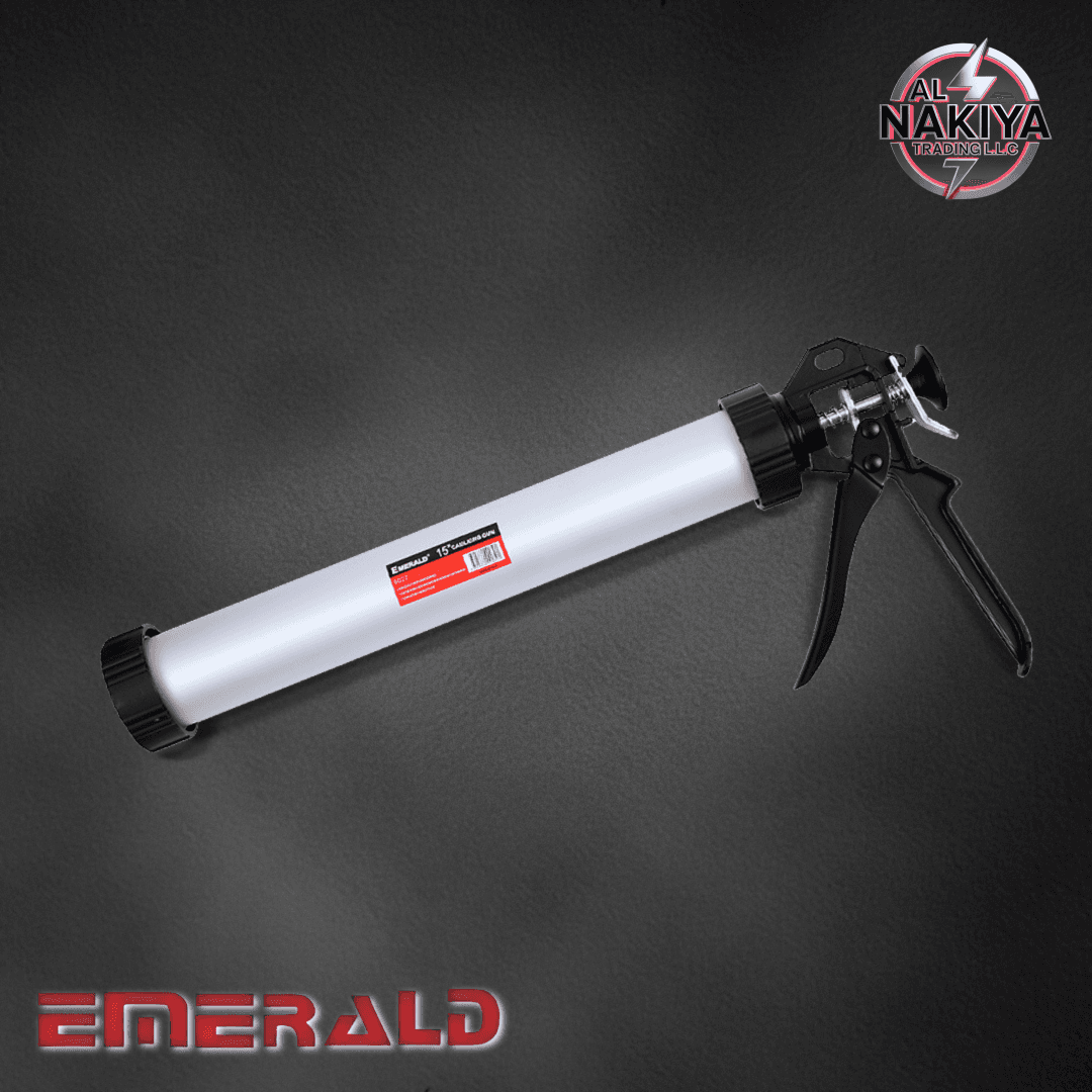 CAULKING GUN SILVER (SAUSAGE)
