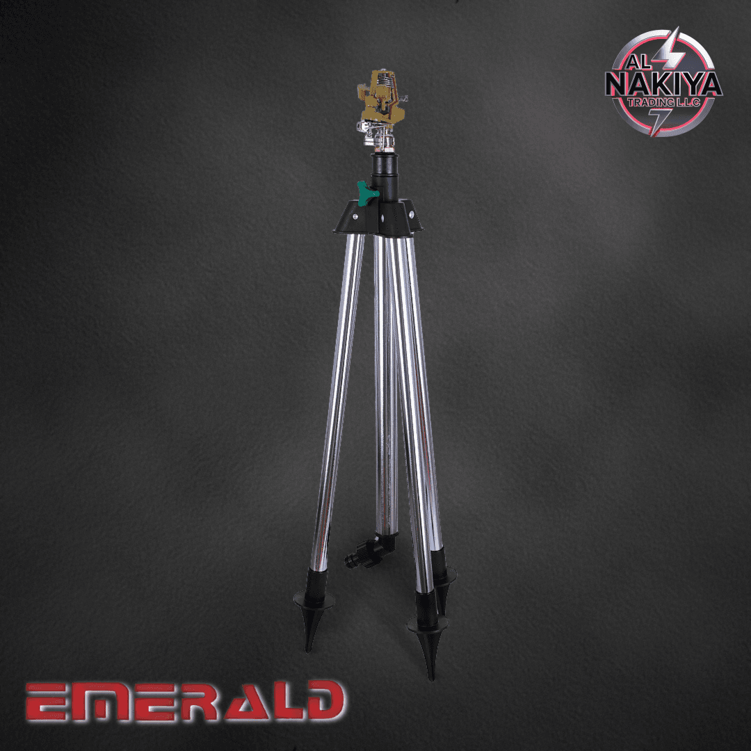 TELESCOPIC TRIPOD WITH ZINC SPRINKLER