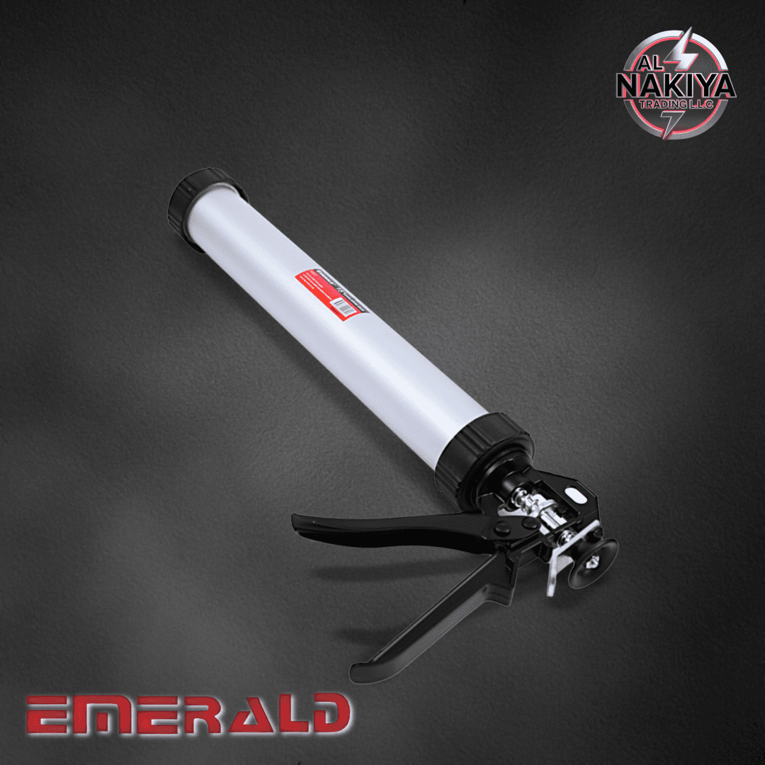 CAULKING GUN SILVER (SAUSAGE)